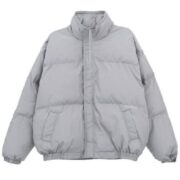 Essentials Fear of God Puffer Jacket Light Gray