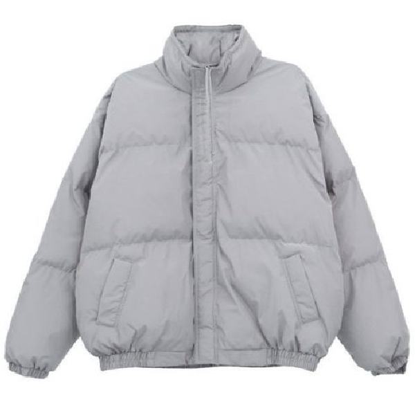 Essentials Fear of God Puffer Jacket Light Gray
