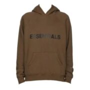 Essentials Dark Brown Hoodie
