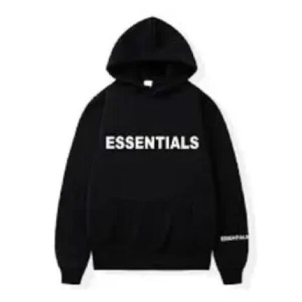 Basic Black Essentials Hoodie