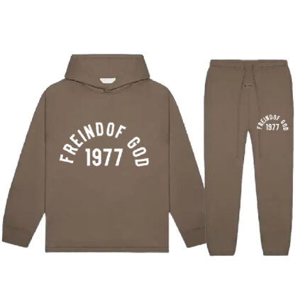 Essentials Friend Of God 1977 Tracksuit Brown