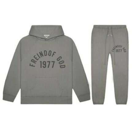 Essentials Friend Of God 1977 Tracksuit Gray