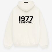 1977 Essentials Fleece Hoodie Beige