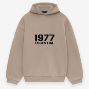 1977 Essentials Fleece Hoodie Desert Sand